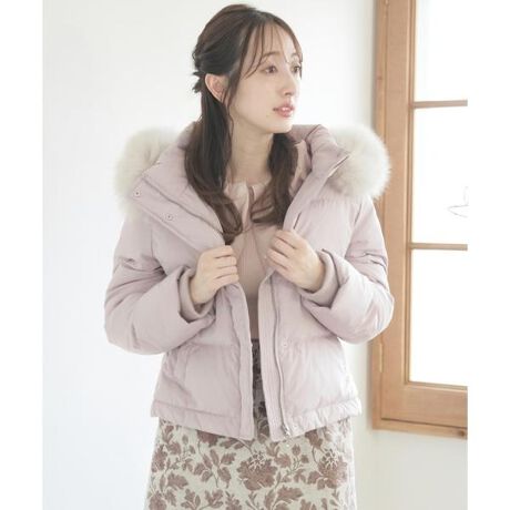 ファー付きショートダウン | ウィルセレクション(WILLSELLECTION