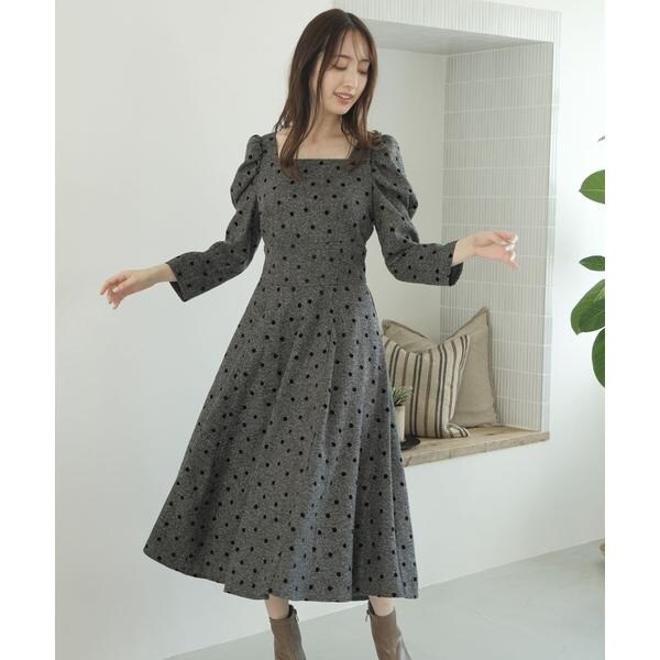 ドットフロッキーワンピース | ウィルセレクション ドットフロッキーワンピース | ウィルセレクション
