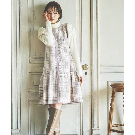 ラメフィルムツイードセットアップ | ウィルセレクション 
