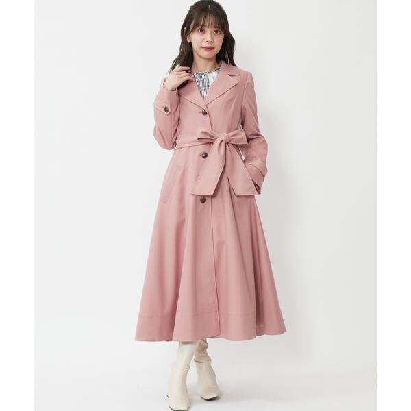 ZARA 新品タグ付きオーバーサイズ ウール混紡コート ピンク
