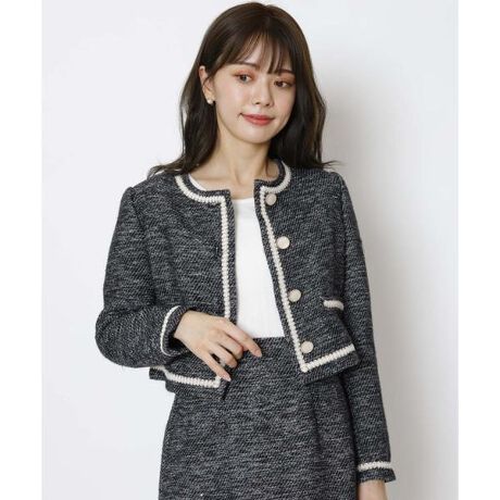 ブレードデザインツィードジャケット ウィルセレクション WILLSELLECTION