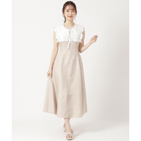 襟付きフレアワンピース | ウィルセレクション(WILLSELLECTION 