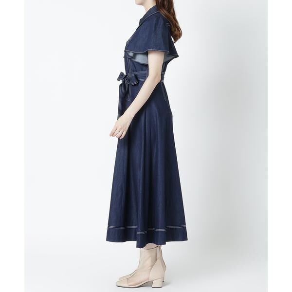 袖フレアデニムワンピース | ウィルセレクション(WILLSELLECTION