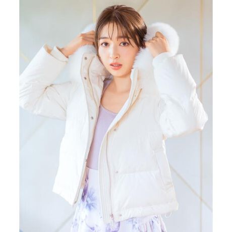 マイストラーダ ファー付きショートダウンコート（Mystrada マイ  