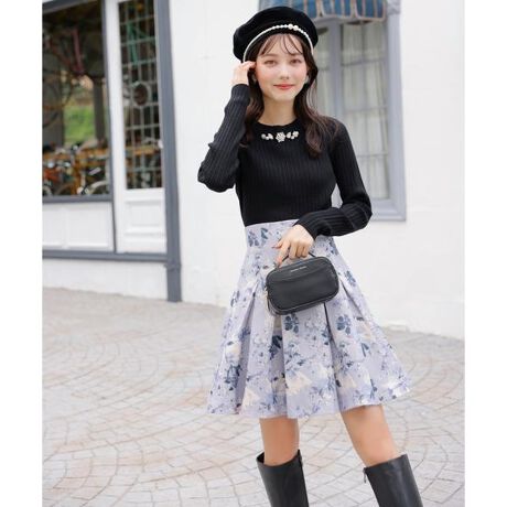 ぼかしフラワースカート | ウィルセレクション(WILLSELLECTION  