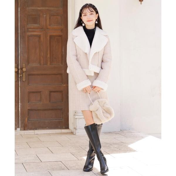 セール 40%OFF】ラメツイードタイトミニスカート(505678566