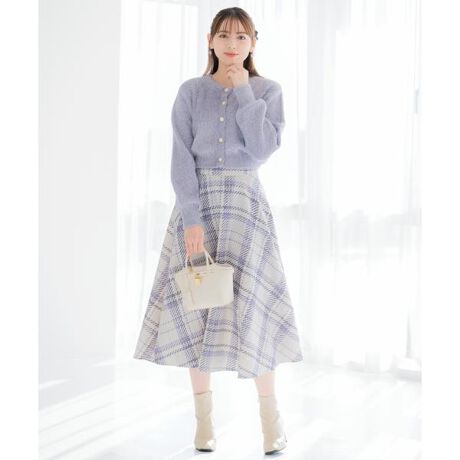 ミックスツイードチェックスカート | ウィルセレクション 