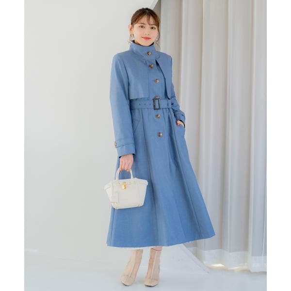 スタンドカラーシングルトレンチコート | ウィルセレクション