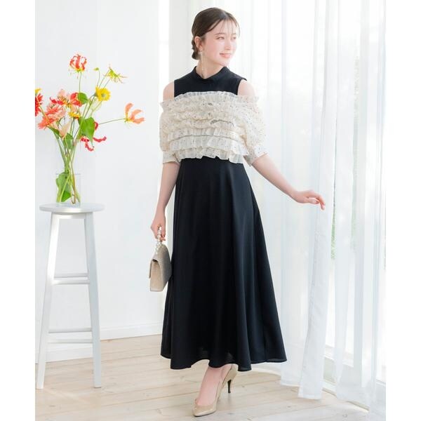 ドレープリボンノースリーブワンピース | ウィルセレクション