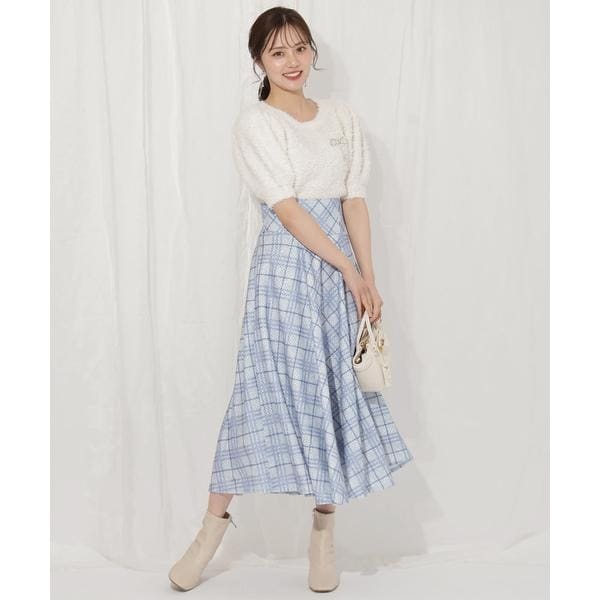 バイヤスチェックサーキュラースカート | ウィルセレクション