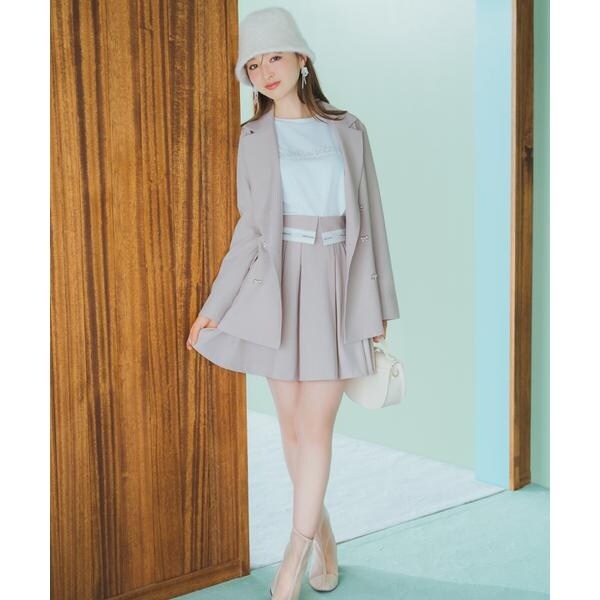 【2025秋冬新作ウィルセレクション】アシメラッフルフリルミニスカート 2025秋冬新作ウィルセレクション】アシメラッフルフリルミニスカート