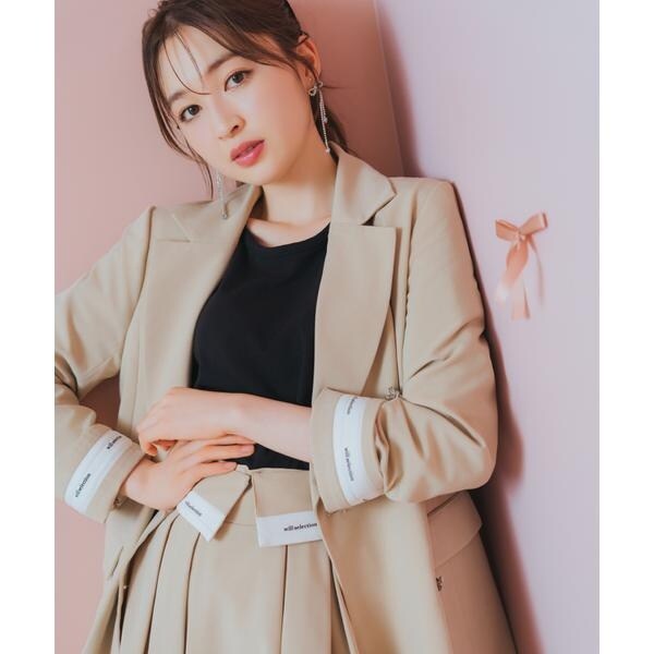 ネームプリントリボンボタンジャケット | ウィルセレクション