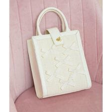 2wayツイードリボンバッグ