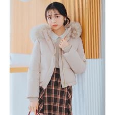 ウィルセレクション(WILLSELLECTION)のFOXファー付きショートダウン
