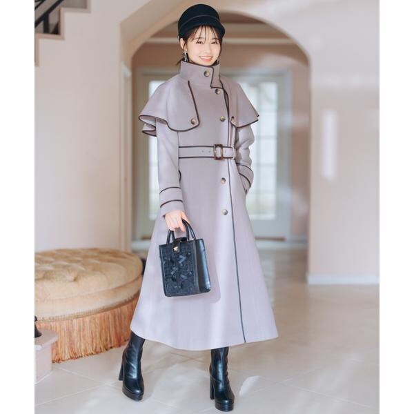 Wボタンシャギーショートコート | ウィルセレクション(WILLSELLECTION