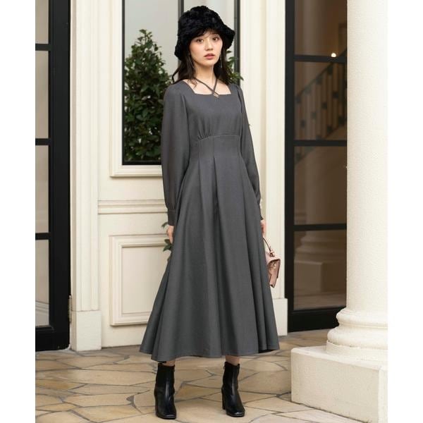 リボンタイコルセットシャツワンピース | ウィルセレクション