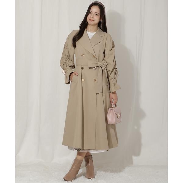 lily brown ショート丈トレンチコート LILY BROWN（リリーブラウン）の「ショート丈トレンチコート（トレンチ