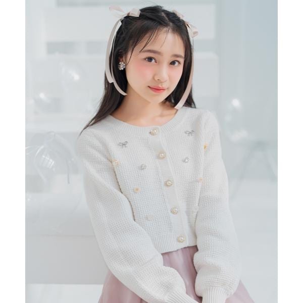 シャイニービジューカーディガン | ウィルセレクション(WILLSELLECTION