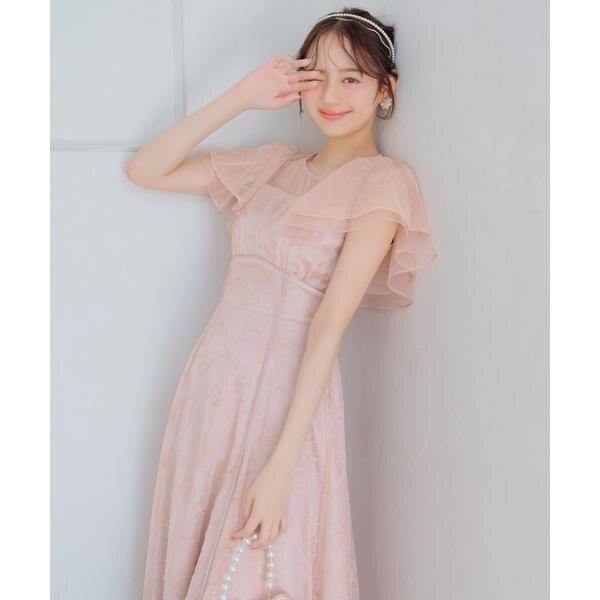 ウィルセレクション リボンタイコルセットシャツワンピース サックス ウィルセレクション WILLSELECTION リボンタイコルセットシャツ