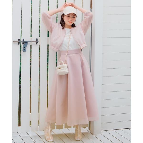 シアーダンボールフレアスカート | ウィルセレクション(WILLSELLECTION