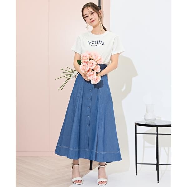 willselection ウィルセレクション フロッキードット スカート ドットフロッキースカート | ウィルセレクション(WILLSELLECTION