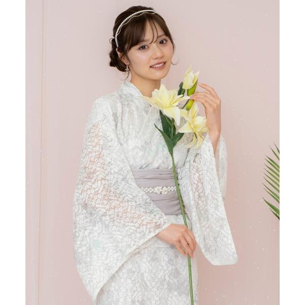 WILLSELECTION セパレートタイプ ニュアンスフラワーレース浴衣 WILLSELECTION｜ニュアンスフラワー浴衣SET | Rakuten Fashion