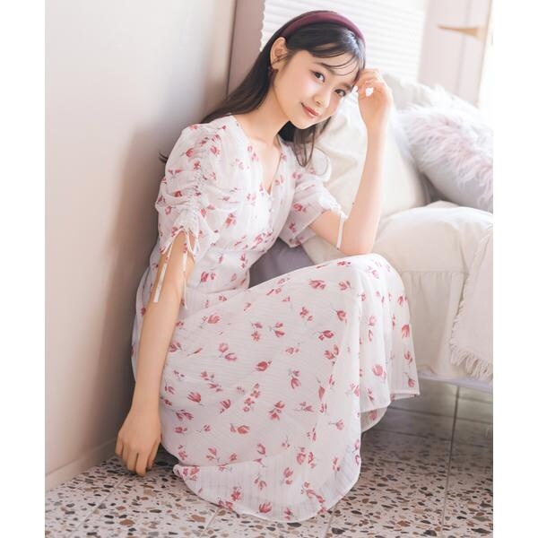 willselection シャイニーフラワーワンピース JILL by JILL STUART｜シャイニーフラワーワンピース | Rakuten