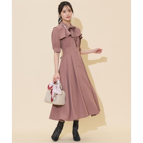 ウィルセレクション レースチェックワンピース ウィルセレクション レースチェックワンピース パープル プロフ