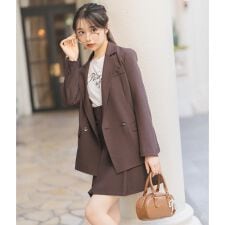 ウィルセレクション(WILLSELLECTION)のダブルボタンテーラードジャケット