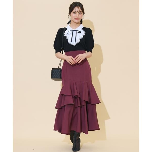 ドットフロッキースカート | ウィルセレクション(WILLSELLECTION