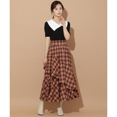 [^ԁF20082522100063]tƃ`FbNő݊QAftF~jXJ[gByDesignzE_ȃtfUCڂA؂₩ȃeBA[hXJ[gEH炵`FbNR[fBl[g̃ANZgɁBEEGXg܂茩ĂobN[XAbvdlIETCh̃t@Xi[ŒE\EтɂӂhāA炵Ă܂IERpNgȃgbvX킹ƁAoX悭ȂĂ߂łyFabriczEƂnŔVGbgL[vĂ܂BEntBEuE`FbNAlCr[`FbN̂QFWJƂȂ܂ByCarezhCN[jO