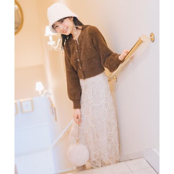 ドットフロッキースカート | ウィルセレクション(WILLSELLECTION