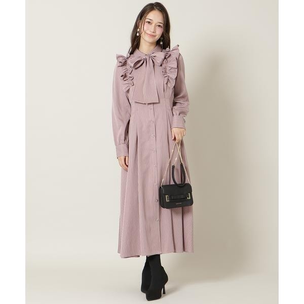 パイピングフリルダルメシアンティアードワンピース | ウィル