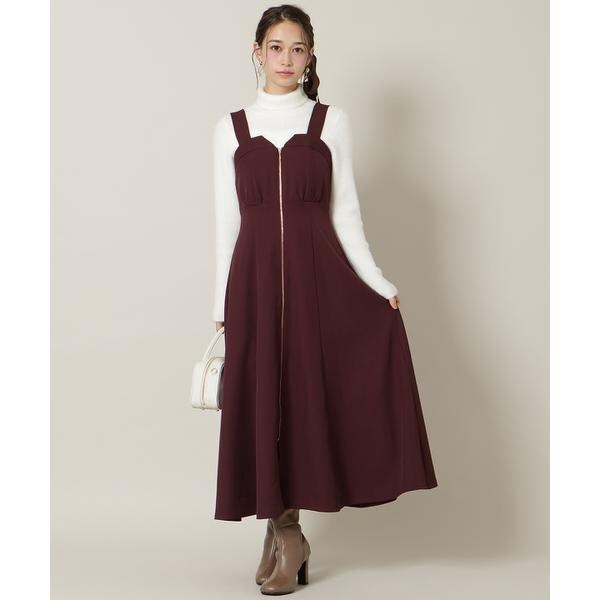 パイピングフリルダルメシアンティアードワンピース | ウィル