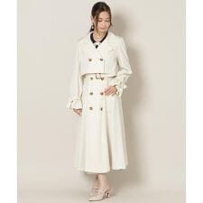 リボンスリーブ3WAYトレンチコート