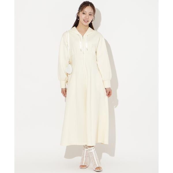 ハイウエスト切替パーカーワンピース | ウィルセレクション