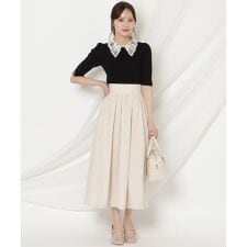 パールタックギャザースカート