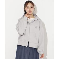 ダブルZIPオーバーサイズパーカー