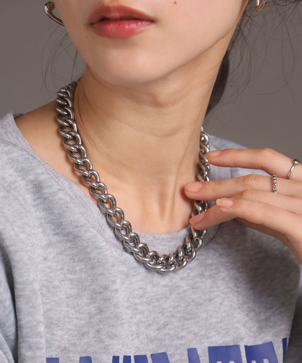 Lemme. ネックレス 「Lemme. 」シルバー925 / Oval Chain