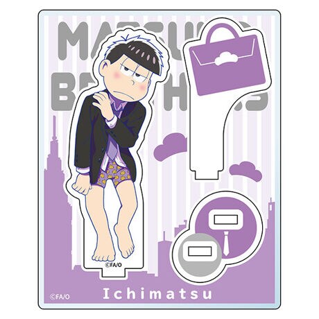 おそ松さん アクリルスタンド 一松 テレワーク Ver ザッキャラ Thechara ファッション通販 マルイウェブチャネル