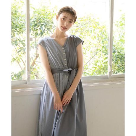 ストライプアシメスリットワンピース スウィングル Swingle ファッション通販 マルイウェブチャネル Cb002 713 51 01 ストライプアシメスリットワンピース スウィングル Swingle ファッション通販 マルイウェブチャネル Cb002 713 51 01