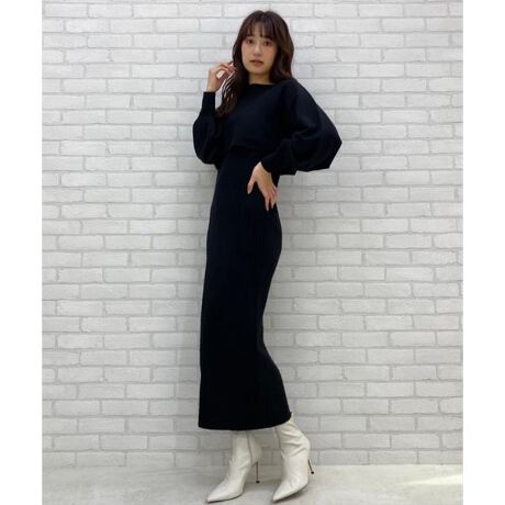 ドルマントップレイヤードニットワンピース スウィングル Swingle ファッション通販 マルイウェブチャネル ドルマントップレイヤードニットワンピース スウィングル Swingle ファッション通販 マルイウェブチャネル