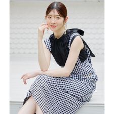 2WAYノースリーブビッグリボンボウタイブラウス