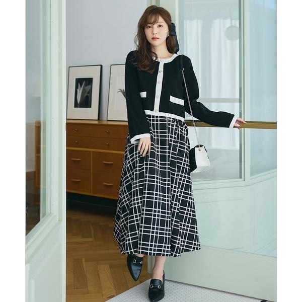 ミックスツイードチェックスカート | ウィルセレクション