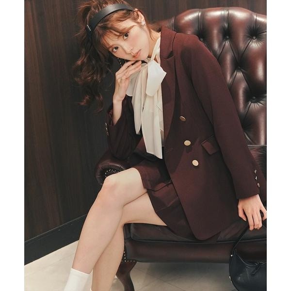 金ボタンノーブルピークドラペルジャケット | スウィングル(SWINGLE