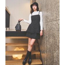 ツイードミニスカート