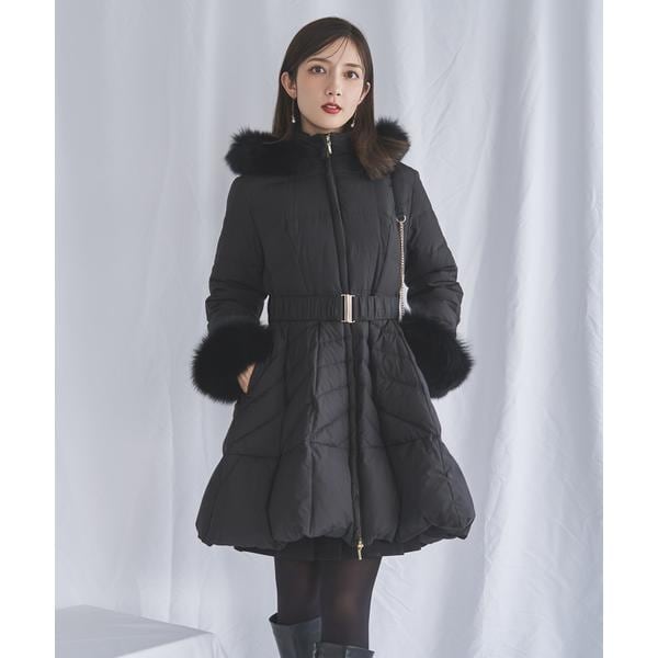 FOXファー付ドレスダウンコート | スウィングル(SWINGLE) | マルイ