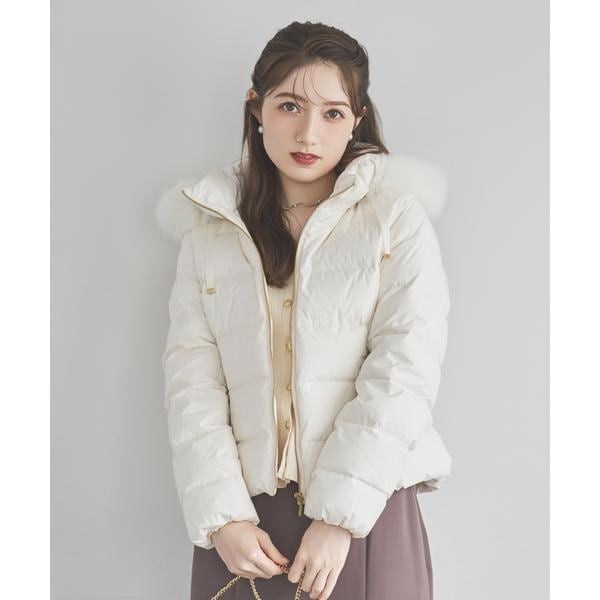 FOXファー付ドレスダウンコート | スウィングル(SWINGLE) | マルイ