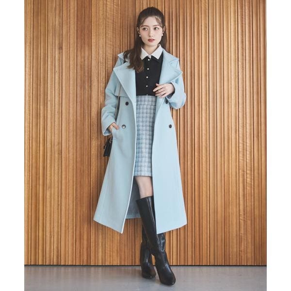 【美品】アルアバイル　ウールMIXボアPコート allureville（アルアバイル）の「ウールMIXボアPコート（その他