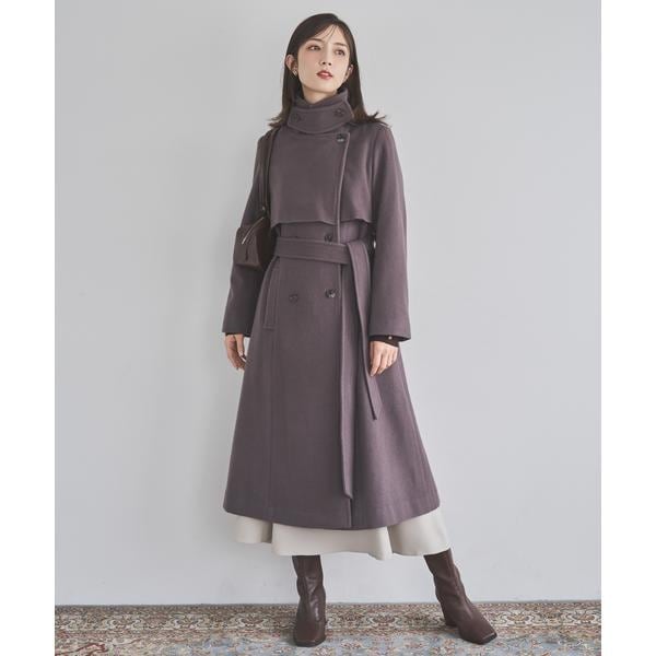 ウールMIXボアピーコート | アルアバイル(allureville) | マルイウェブ
